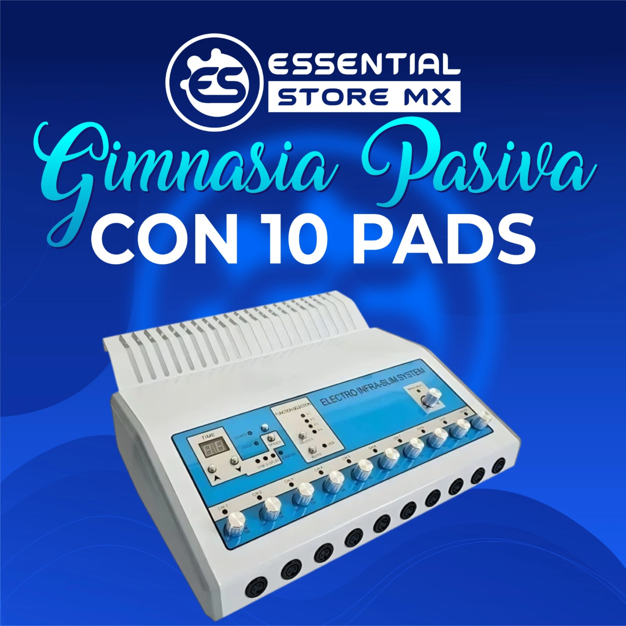 Gimnasia Pasiva con 10 Pads