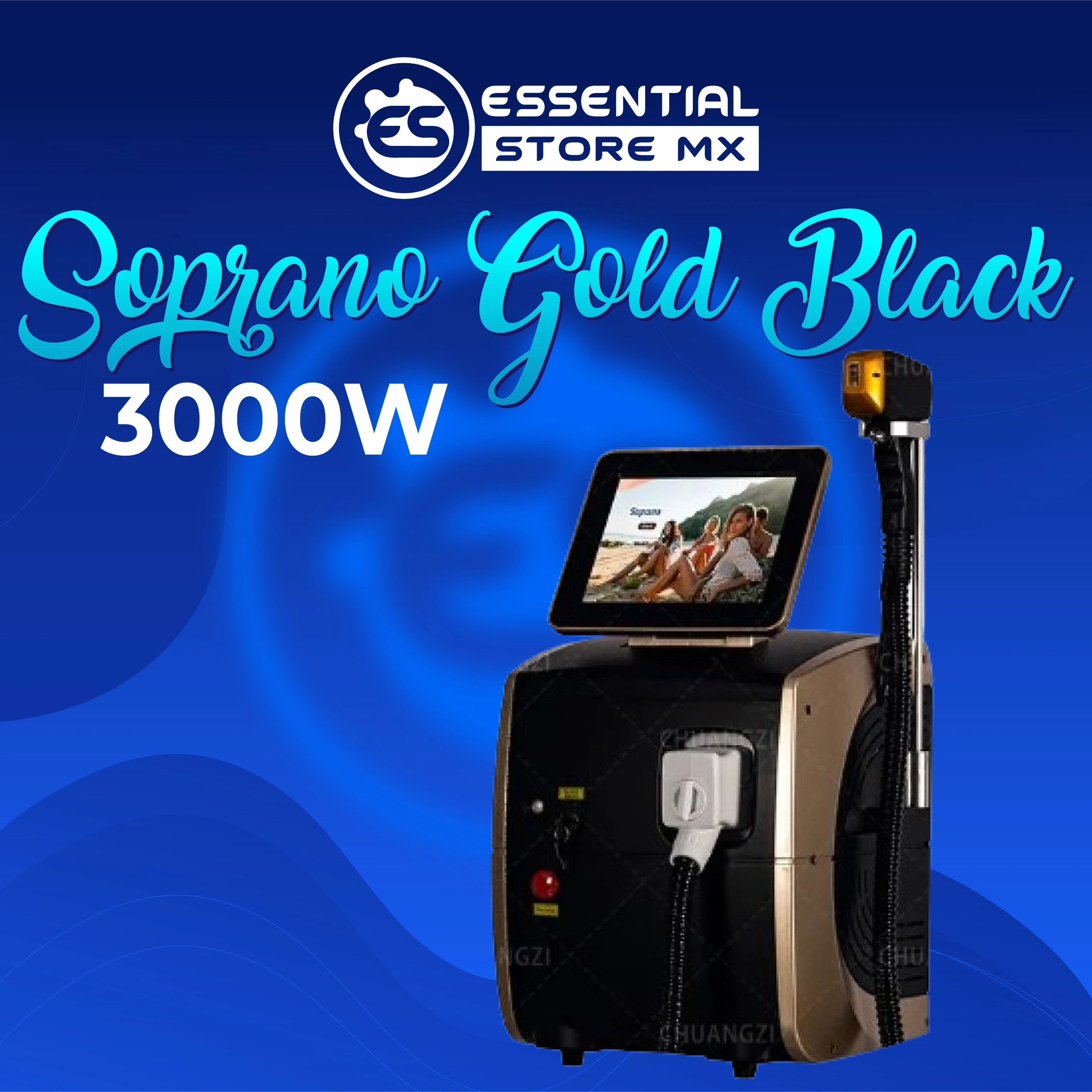Soprano Gold Black 3000W