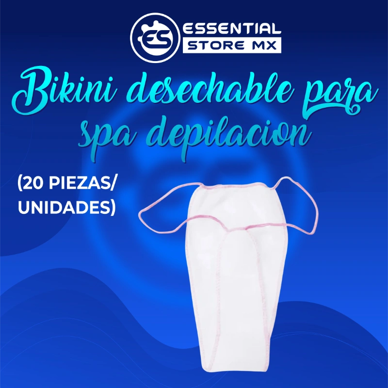 Bikini Desechable para Spa Depilación 20 Piezas
