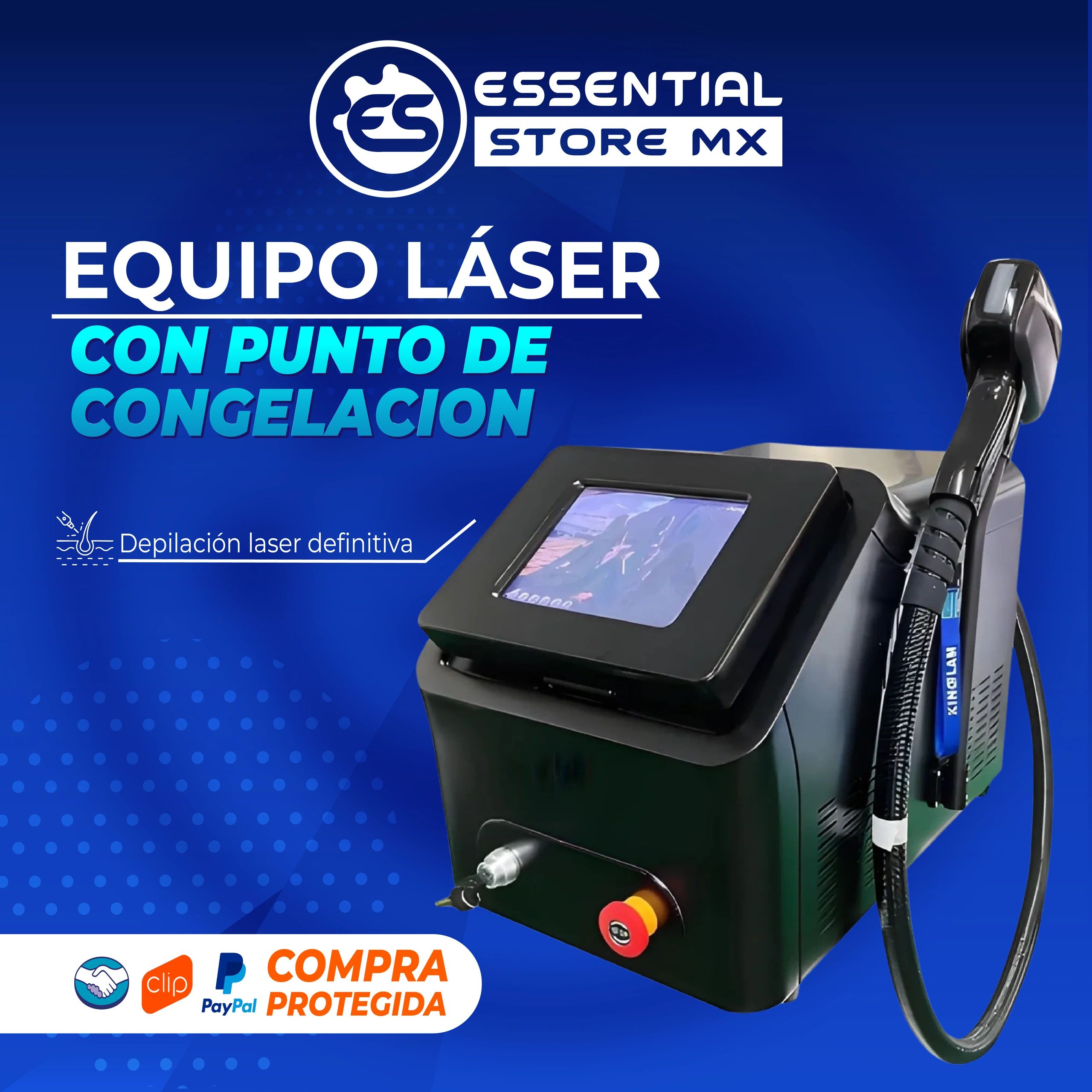 Equipo Laser 755nm 808nm 1064nm Triple Onda 30M Punto de Congelación