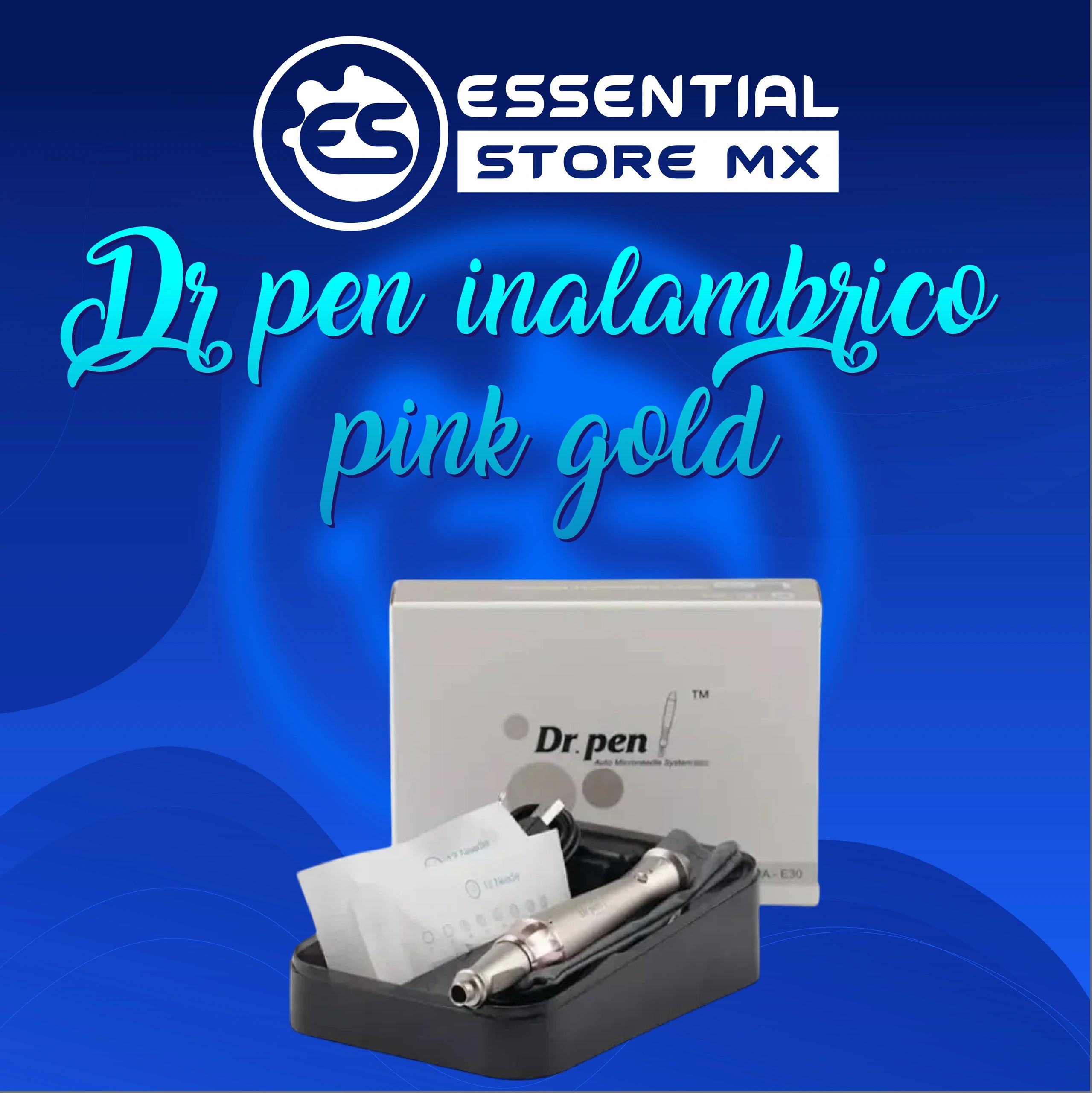 Dr Pen Inalámbrico Pink Gold