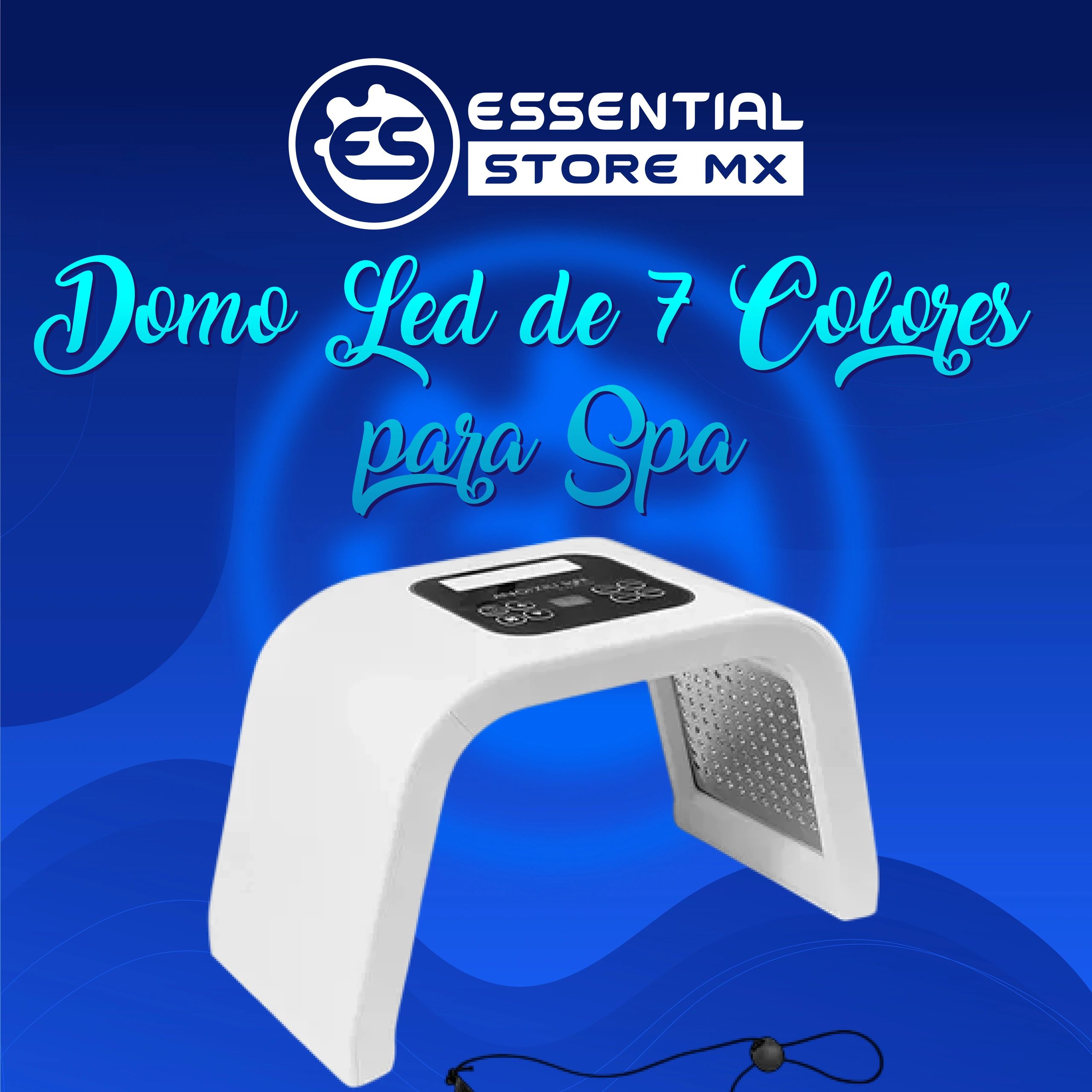 Domo Led de 7 Colores para Spa — imagen 1