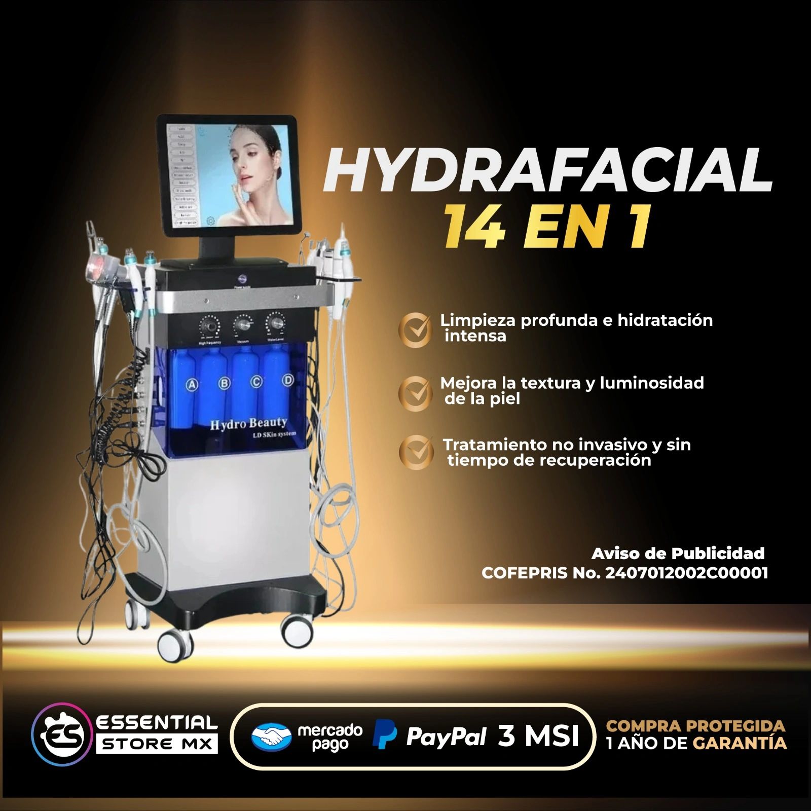 Hydrafacial 14 en 1 Gabinete 2023 — imagen 1