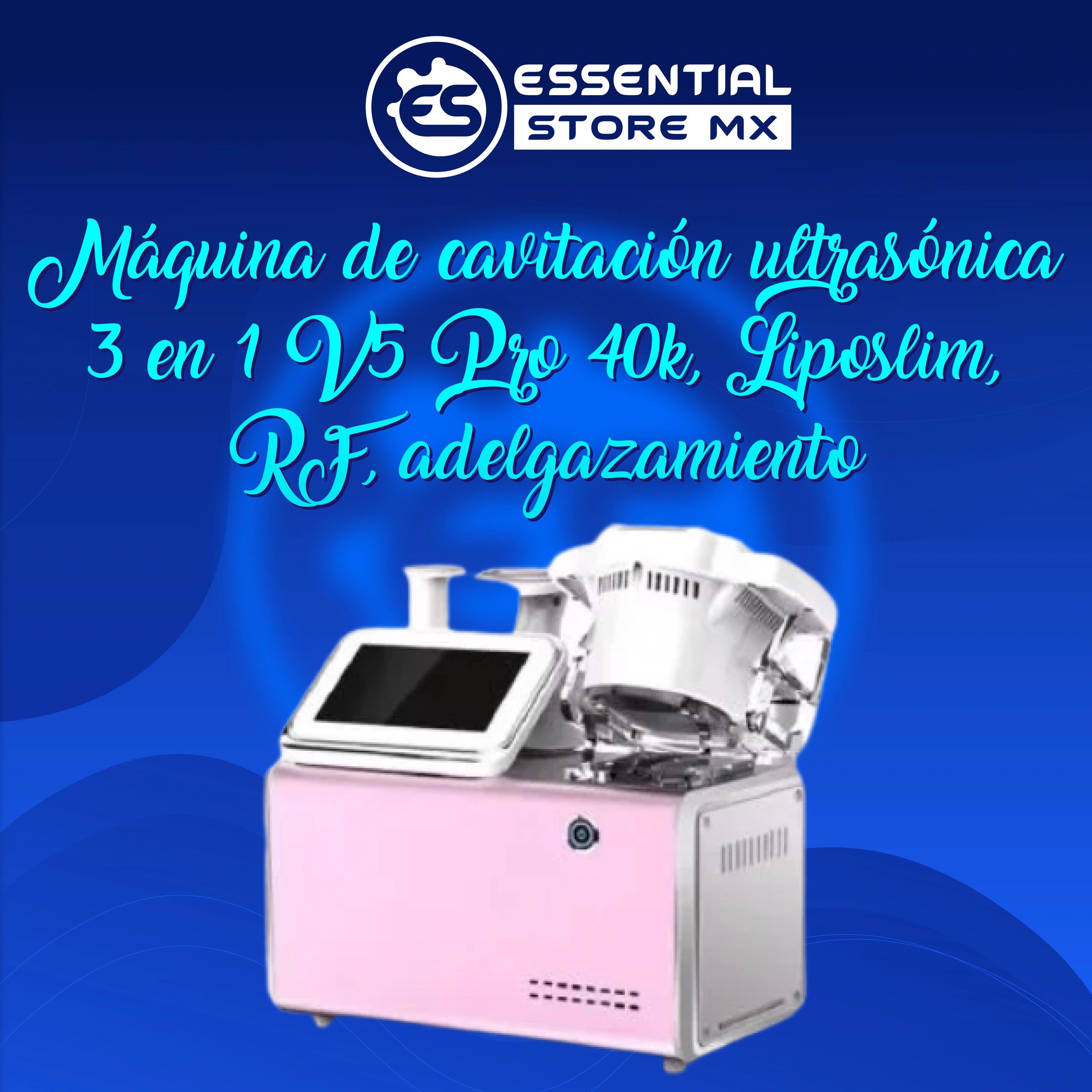 Máquina de Cavitación Ultrasónica 3 en 1 V5 Pro 40K