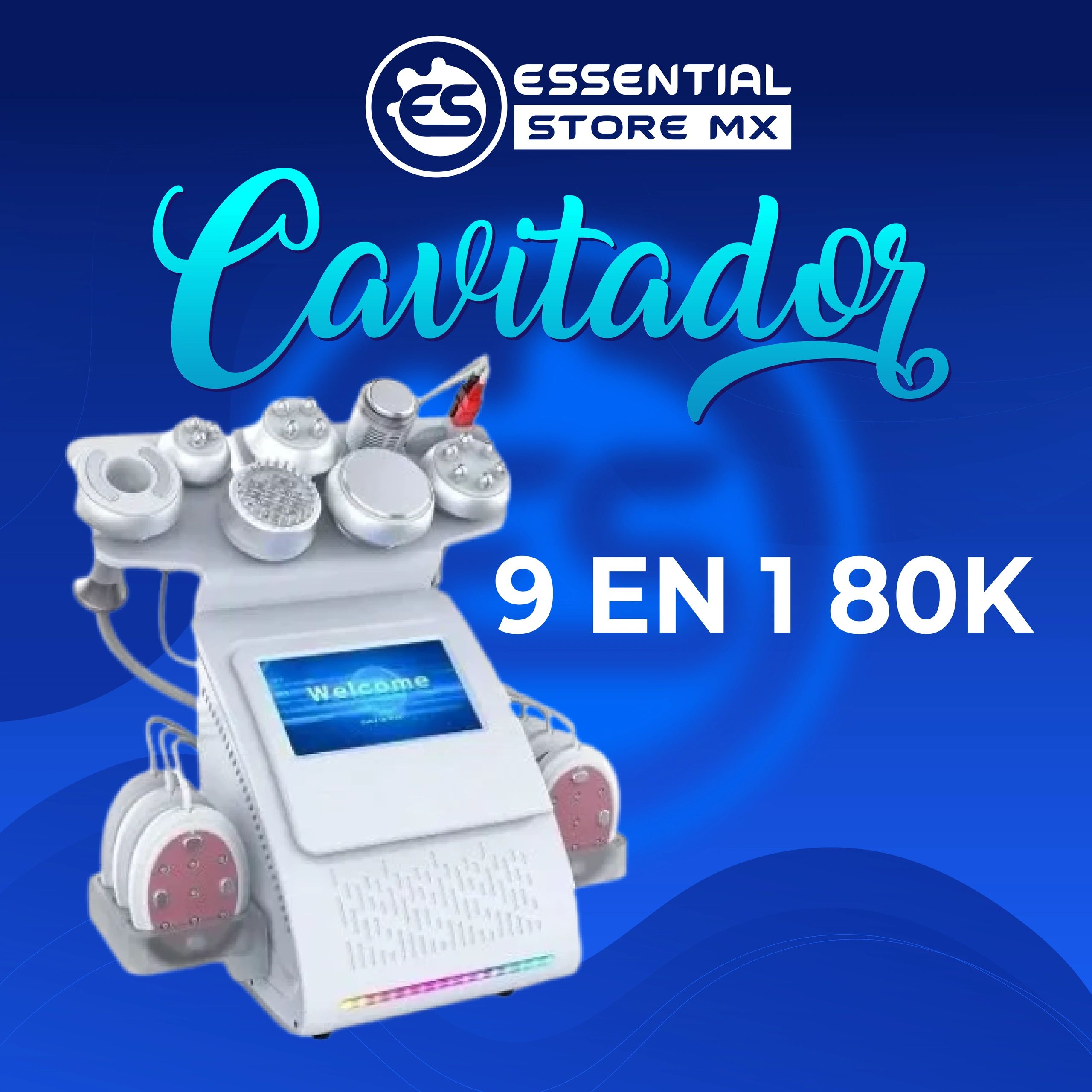 Cavitador 9 en 1 - 80K Ovalo