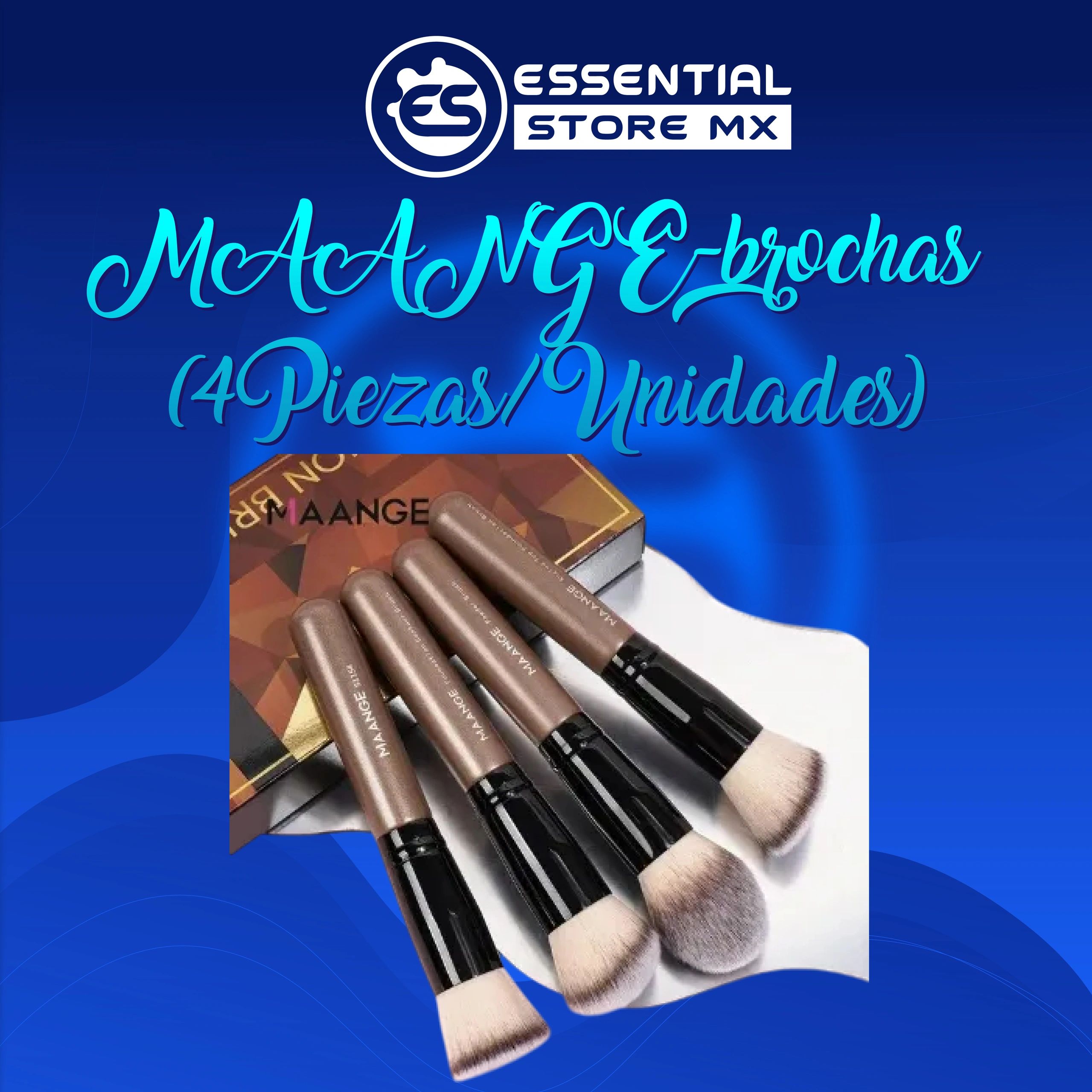 MAANGE Brochas (4 Piezas)