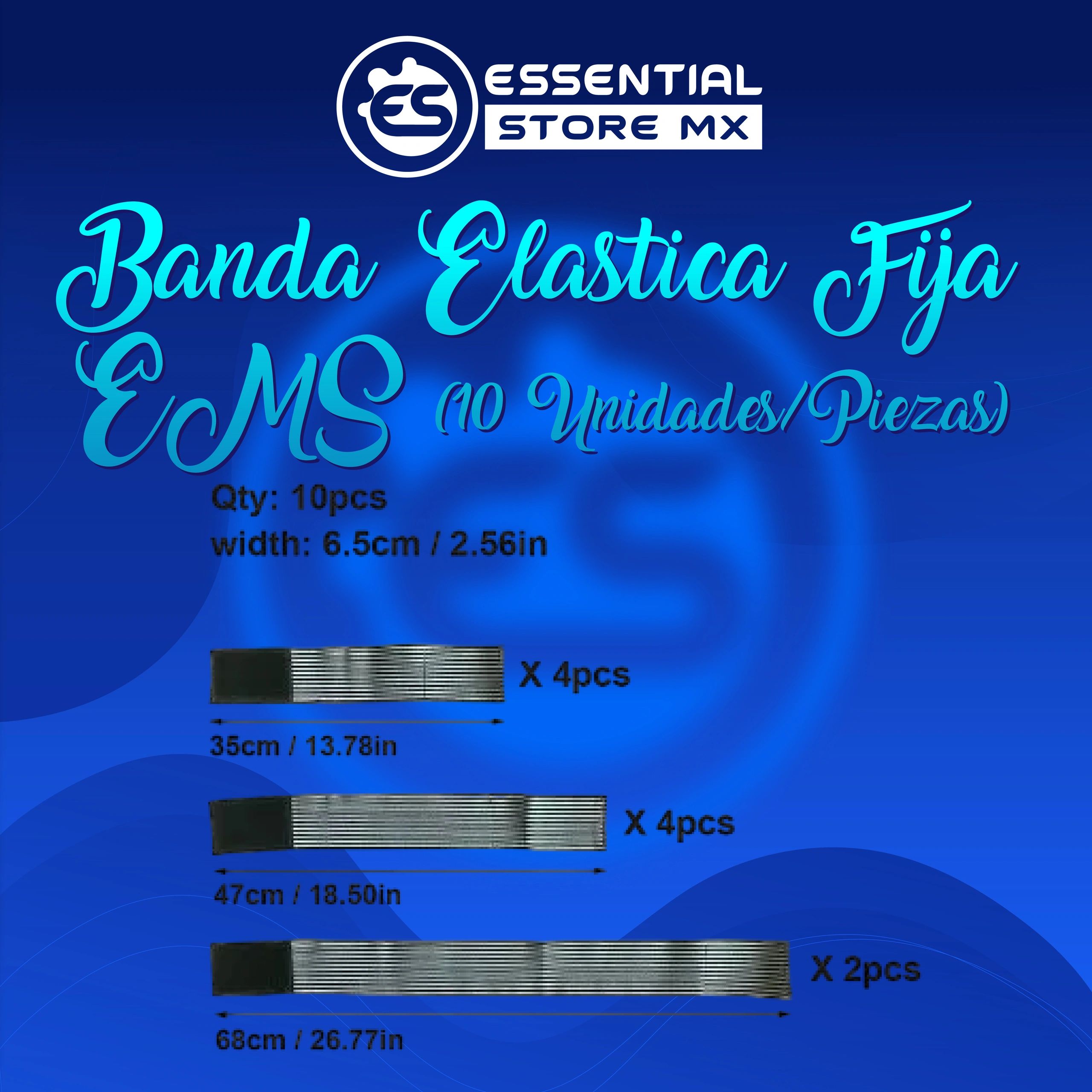 Banda Elástica Fija EMS (10 Unidades)